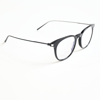 Yves Saint Laurent SL-579O 001 Mens Authentic Eyeglasses Black, 49mm - New