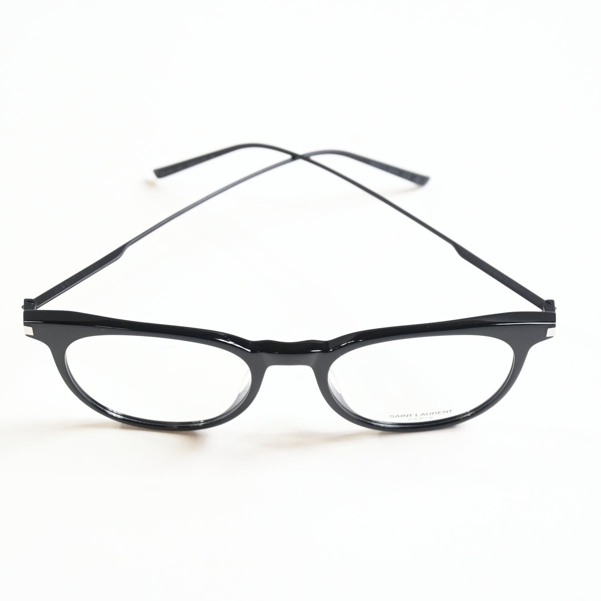 Yves Saint Laurent SL-579O 001 Mens Authentic Eyeglasses Black, 49mm - New