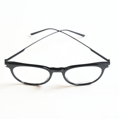 Yves Saint Laurent SL-579O 001 Mens Authentic Eyeglasses Black, 49mm - New
