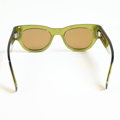Yves Saint Laurent SL-573S 006 Womens Authentic Sunglasses Green, 49mm - New