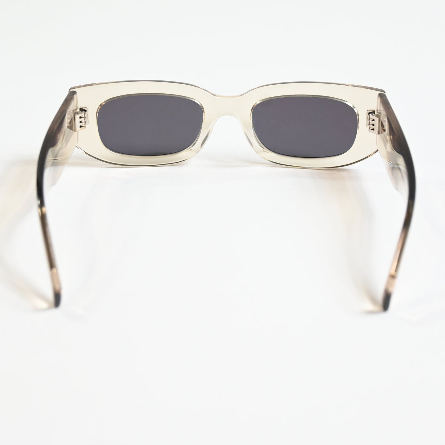 Yves Saint Laurent SL-697S 003 Unisex Authentic Sunglasses Beige/Gray, 51 - New