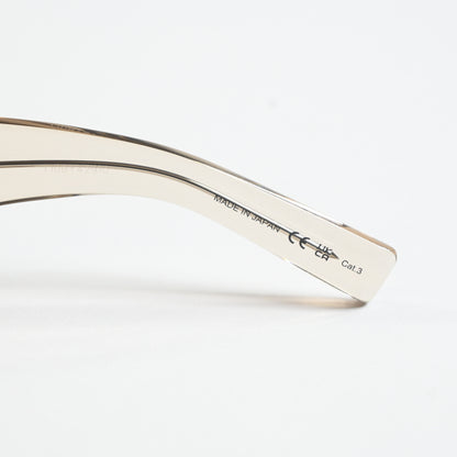 Yves Saint Laurent SL-697S 003 Unisex Authentic Sunglasses Beige/Gray, 51 - New