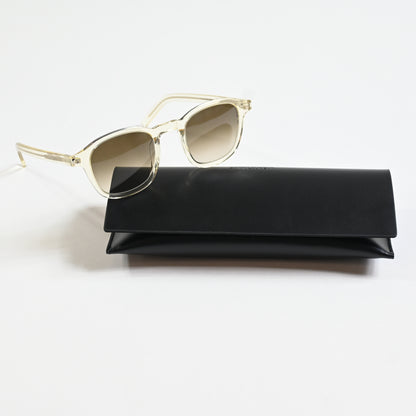 Yves Saint Laurent SL-549S-SLIM 007 Womens Authentic Sunglasses Yellow, 47 - New