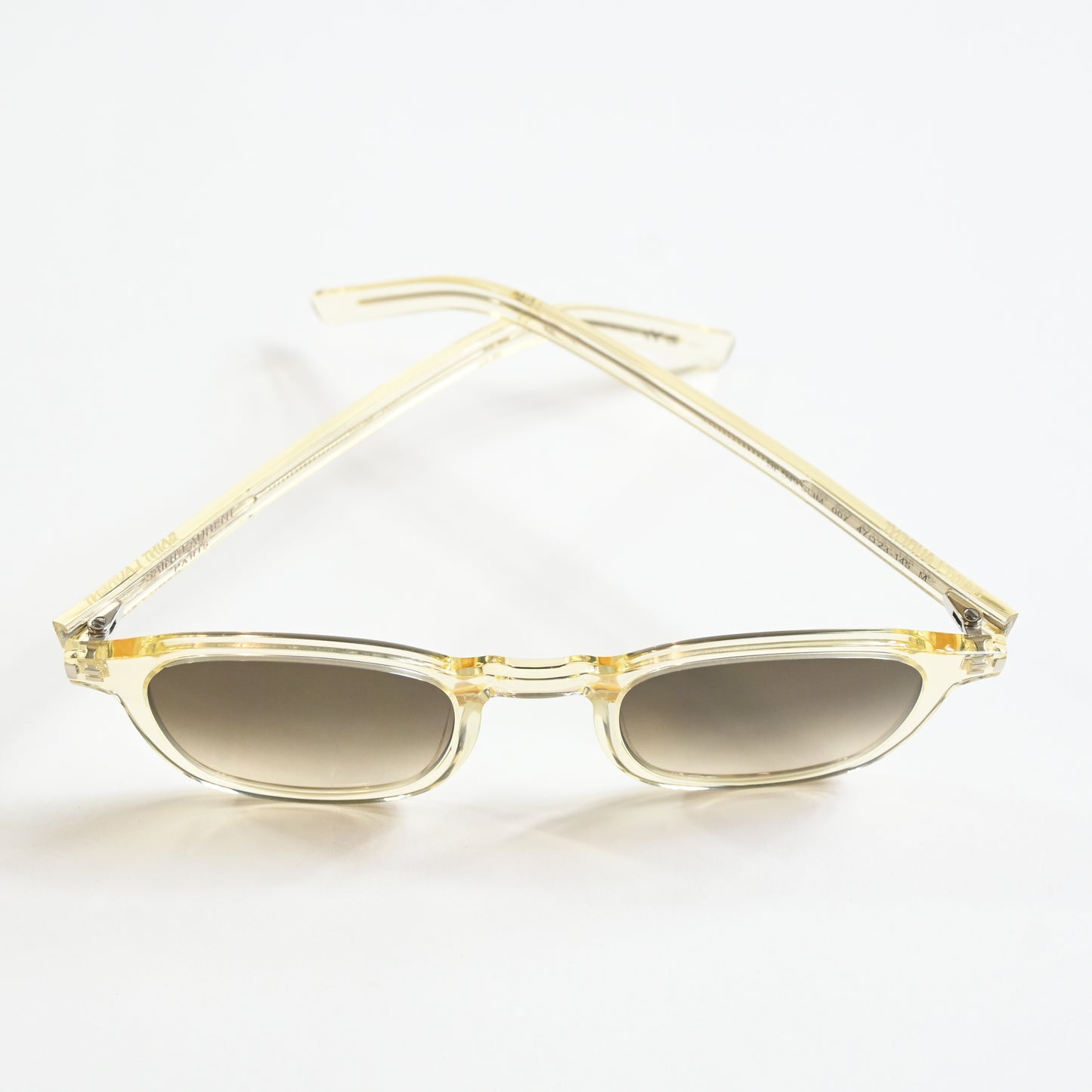 Yves Saint Laurent SL-549S-SLIM 007 Womens Authentic Sunglasses Yellow, 47 - New