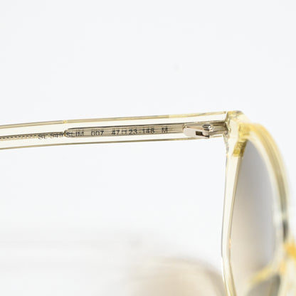 Yves Saint Laurent SL-549S-SLIM 007 Womens Authentic Sunglasses Yellow, 47 - New