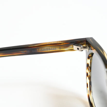Yves Saint Laurent SL-28S 045 Unisex Authentic Sunglasses Havana/Gray, 49 - New