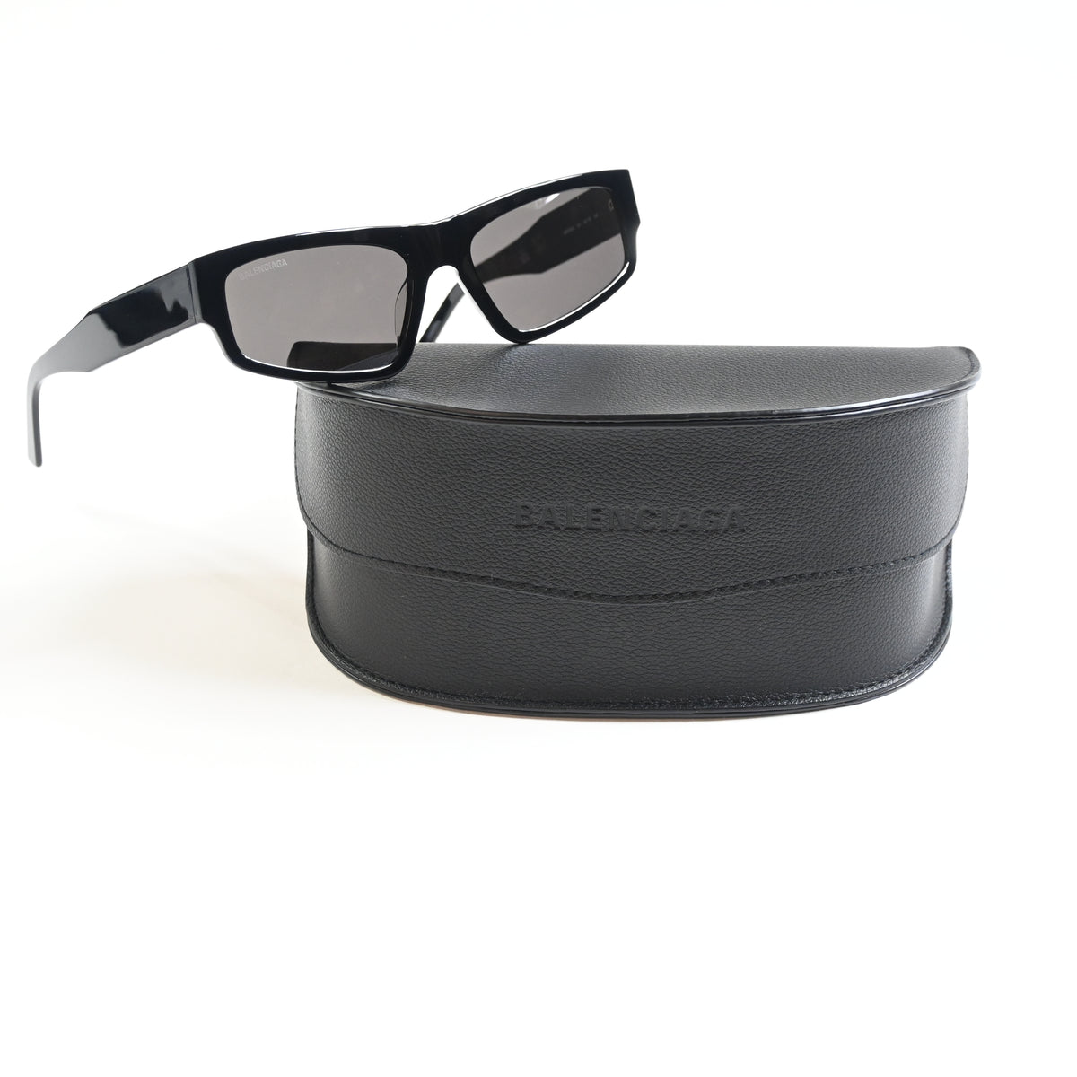 Balenciaga BB0305S 001 Unisex Authentic Sunglasses Black, 56mm - New