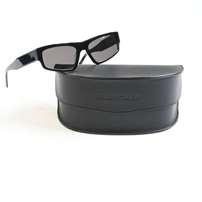 Balenciaga BB0305S 001 Unisex Authentic Sunglasses Black, 56mm - New
