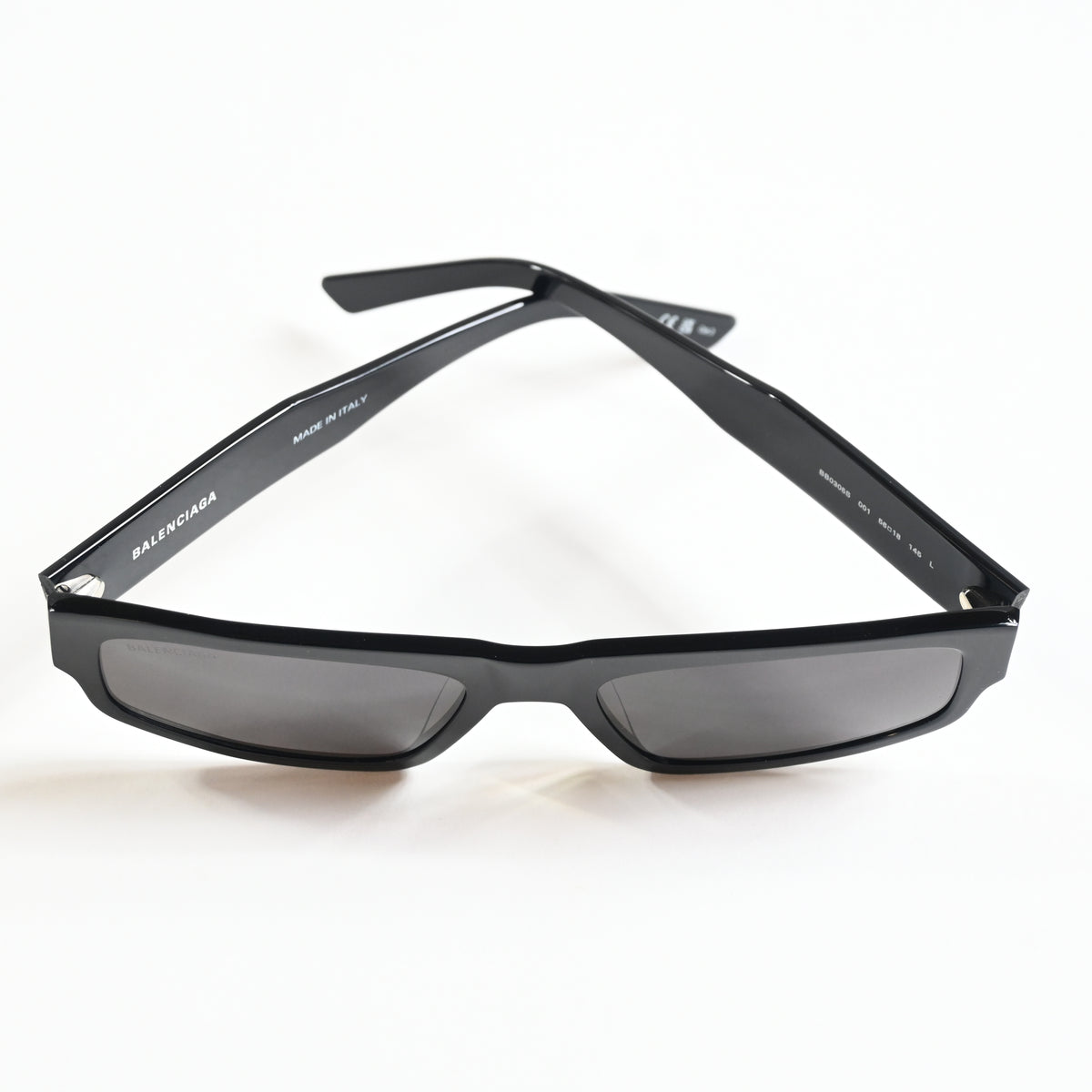 Balenciaga BB0305S 001 Unisex Authentic Sunglasses Black, 56mm - New