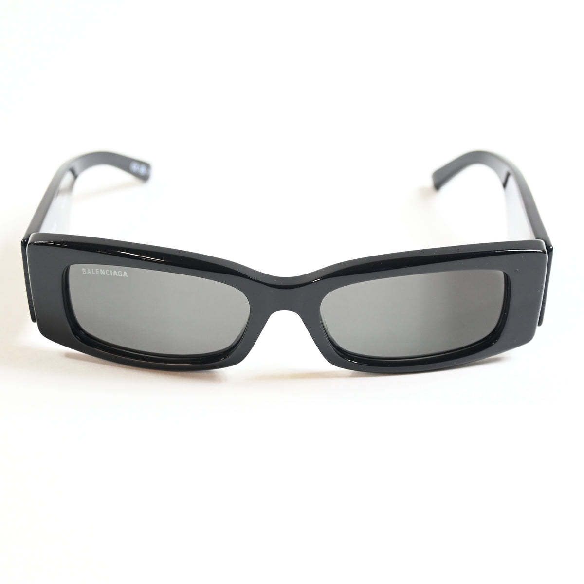 Balenciaga BB0260S 001 Womens Authentic Sunglasses Black/Gray, 56mm - New
