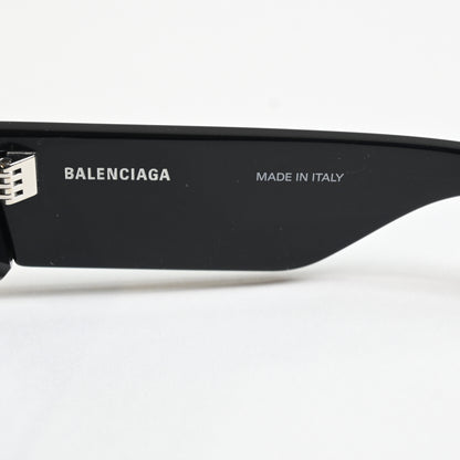 Balenciaga BB0260S 001 Womens Authentic Sunglasses Black/Gray, 56mm - New