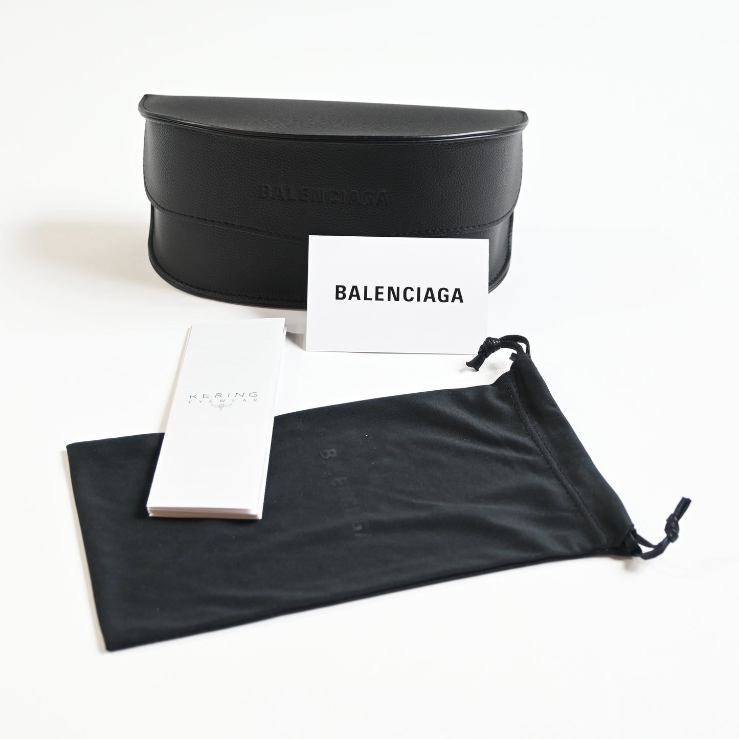 Balenciaga BB0260S 001 Womens Authentic Sunglasses Black/Gray, 56mm - New