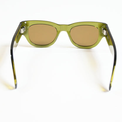 Yves Saint Laurent SL-573S 006 Womens Authentic Sunglasses Green, 49mm - New