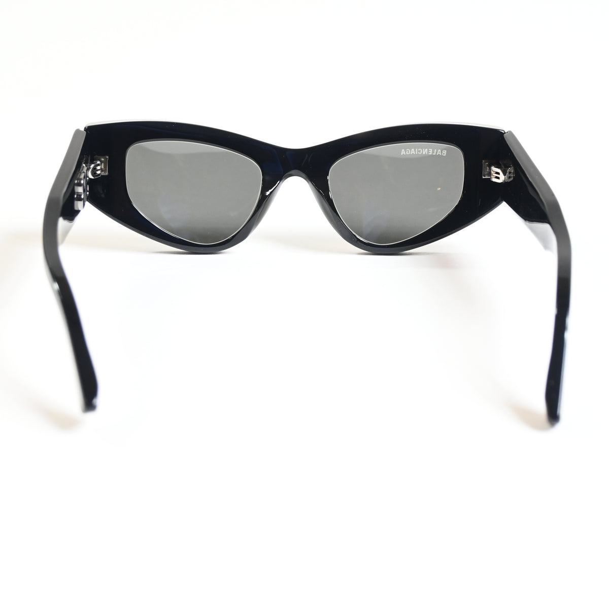 Balenciaga BB0243S 001 Womens Authentic Sunglasses Black/Gray, 48mm - New
