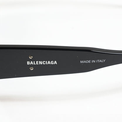 Balenciaga BB0243S 001 Womens Authentic Sunglasses Black/Gray, 48mm - New