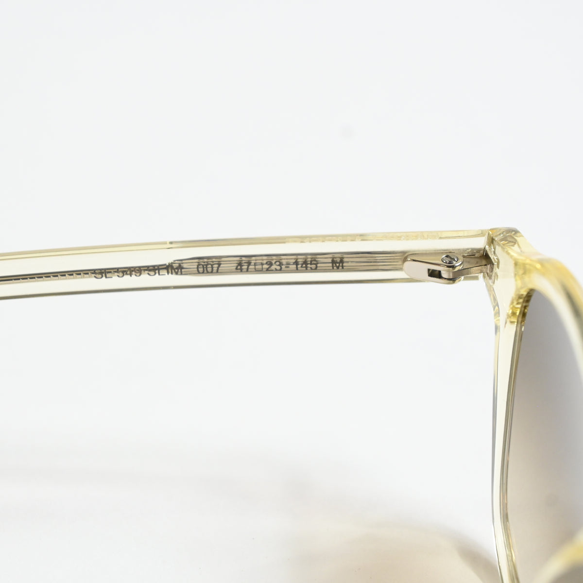 Yves Saint Laurent SL-549S-SLIM 007 Womens Authentic Sunglasses Yellow, 47 - New