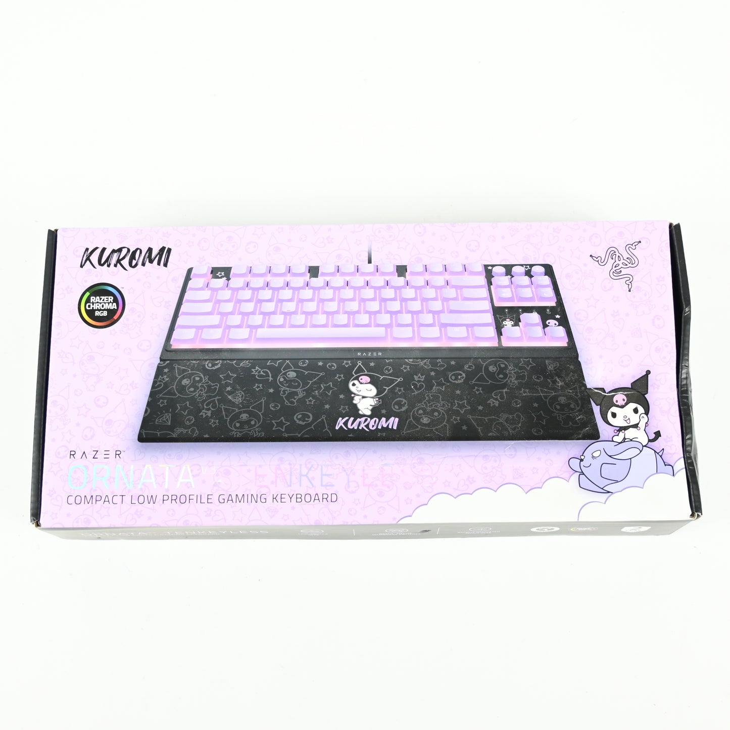 Razer Ornata V3 Tenkeyless Low Profile Gaming Keyboard - Kuromi Edition