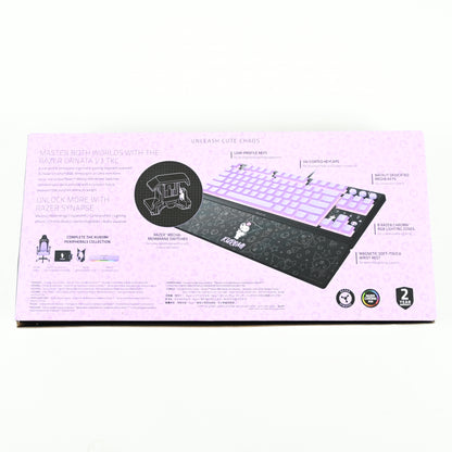 Razer Ornata V3 Tenkeyless Low Profile Gaming Keyboard - Kuromi Edition