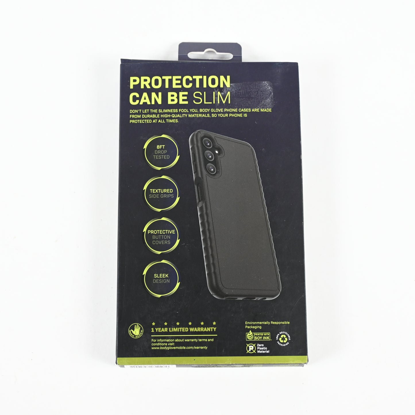 Body Glove Samsung Galaxy A14 5G Contour Grip Phone Case - Black