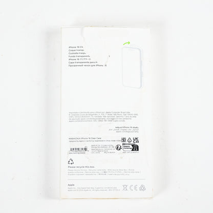 Apple iPhone 16 Clear Case with MagSafe