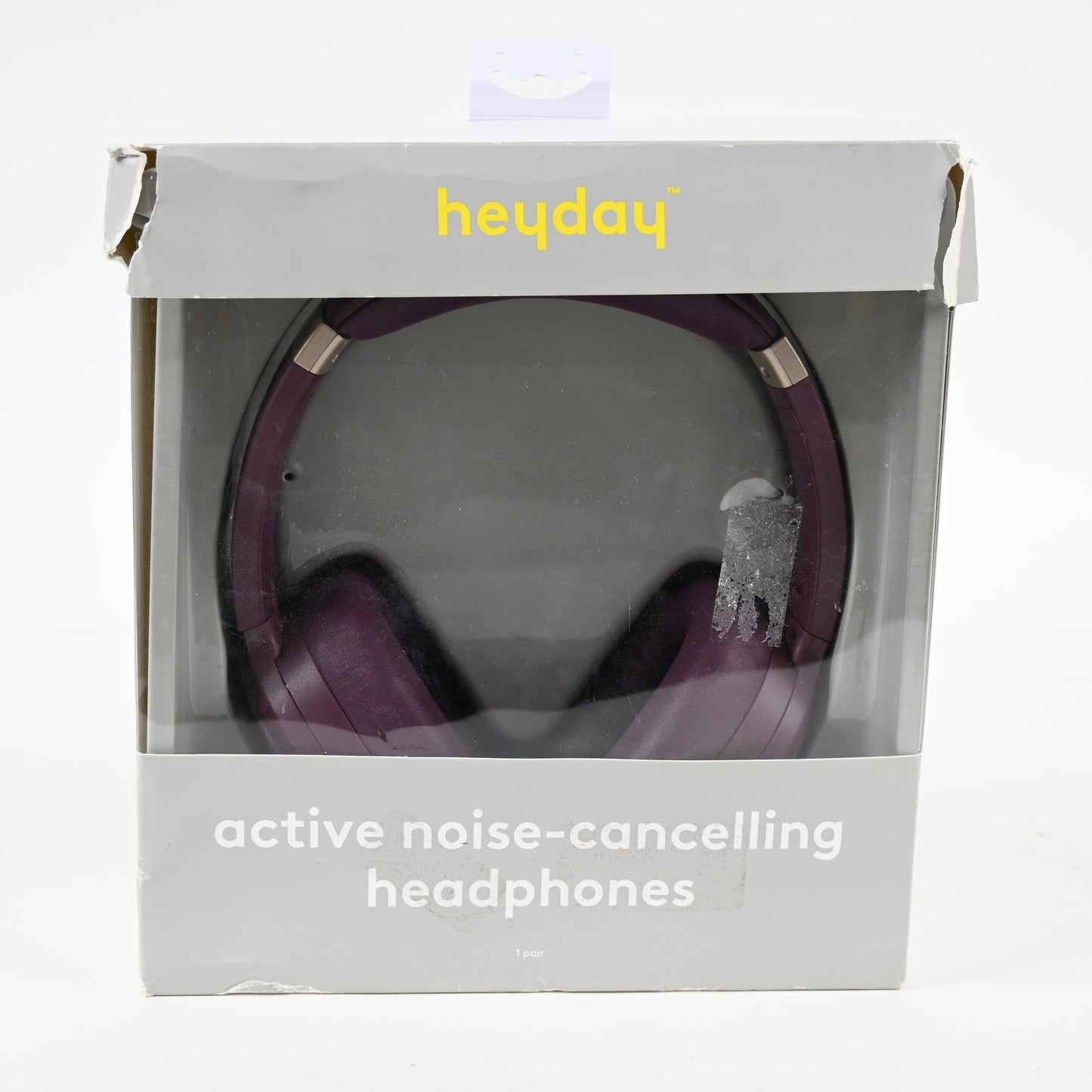 Heyday Active Noise Canceling Bluetooth Wireless Headphones - Dark Cherry
