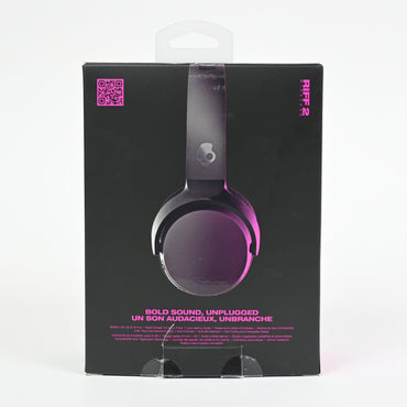 Skullcandy Riff 2 On-Ear Wireless Bluetooth Headphones - Black