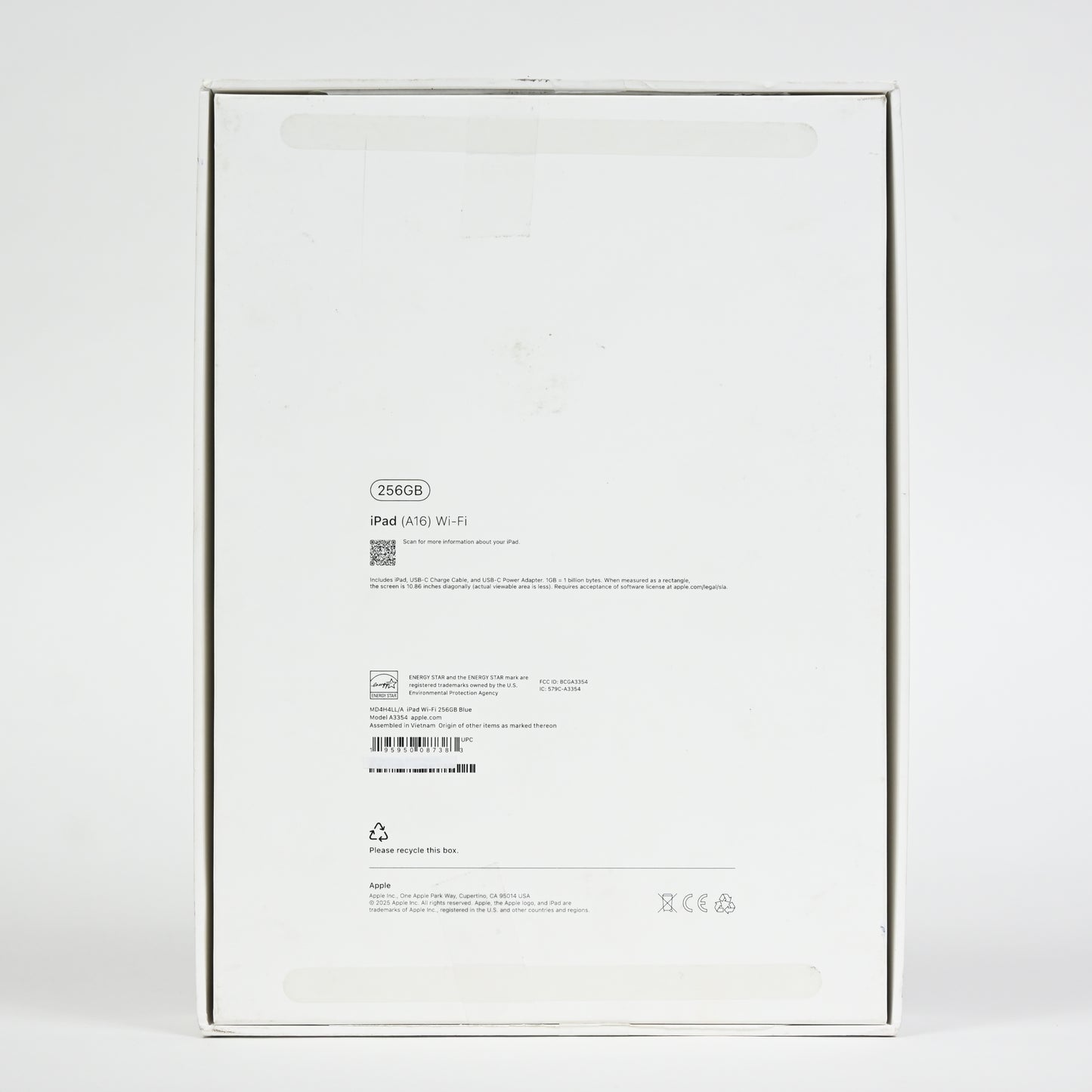 Apple iPad 11-inch (11th Gen): A16 chip 256GB Wi-Fi 6 MD4H4LL/A - Blue - Grade A