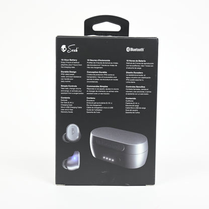 Skullcandy Sesh True Wireless Bluetooth In-Ear Earbuds - Black - Open Box