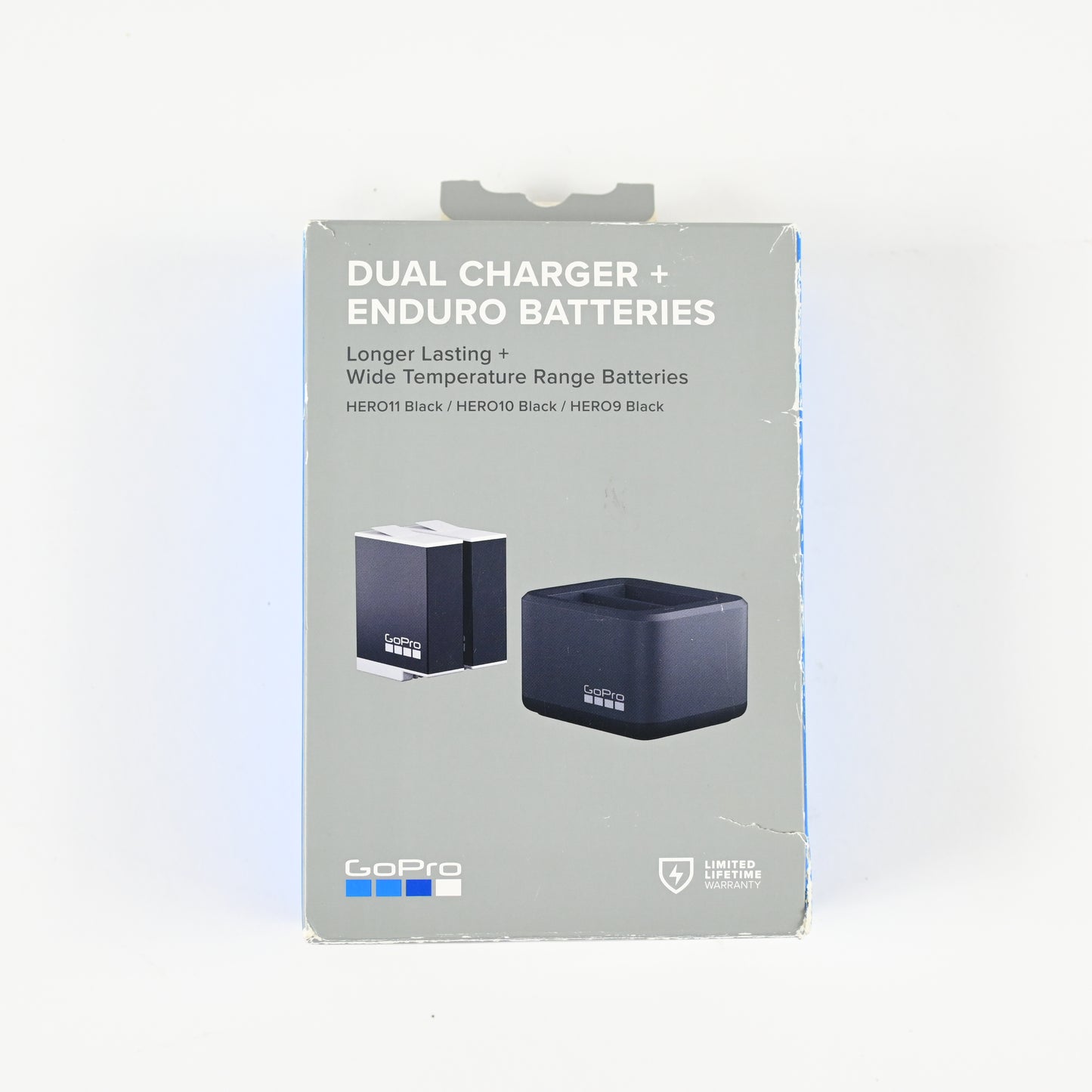 GoPro Dual Battery Charger + 2 Enduro Batteries - Official GoPro Accessory