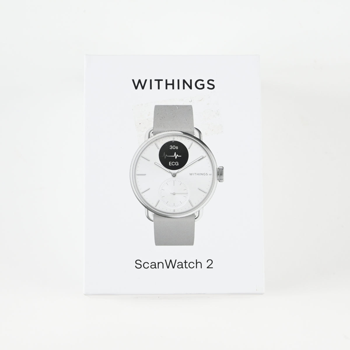 Withings ScanWatch 2 -Hybrid Smart Watch, Heart Rate Monitoring, Fitness Tracker