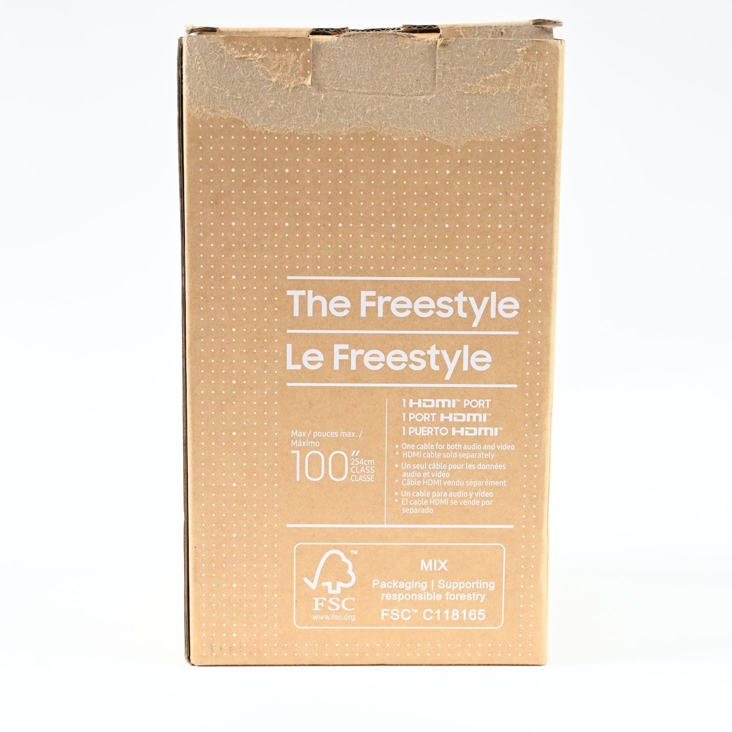 SAMSUNG 30”-100” The Freestyle 2nd Gen - Smart Portable Projector