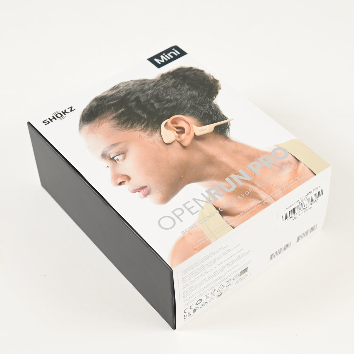 Shokz OpenRun Pro Mini Bluetooth Wireless Headphones - Beige