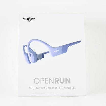 Shokz OpenRun Bluetooth Wireless Bone Conduction Headphones - Lavender