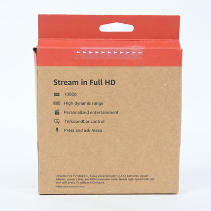 Amazon Fire TV Stick HD 8GB Wi-Fi 5