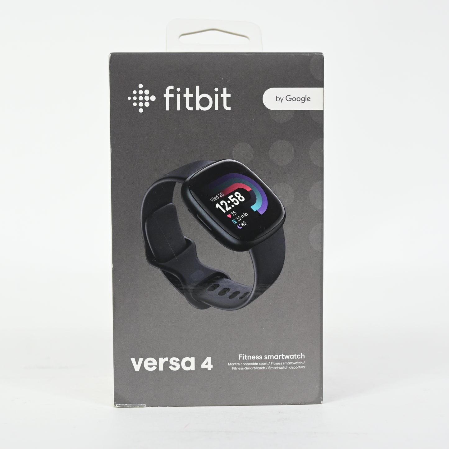 Fitbit Versa 4 Fitness Smartwatch with Daily Readiness, Black/Graphite - New