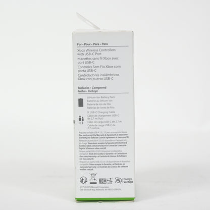 Microsoft - Rechargeable Battery + USB-C Cable for Xbox Series X and S - New