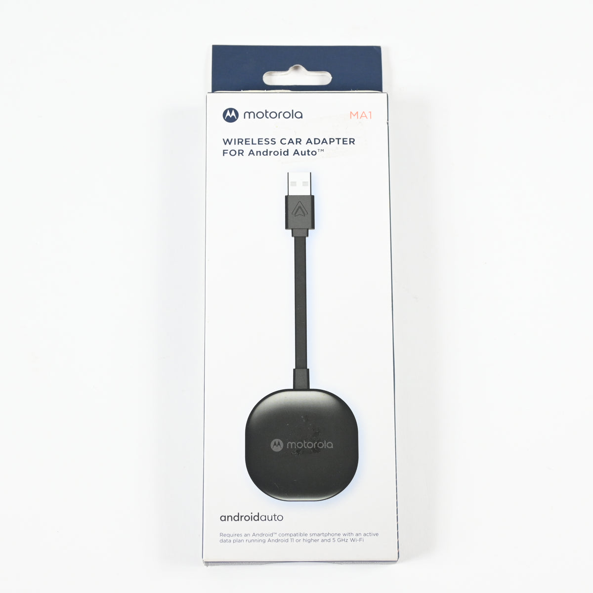 Motorola Sound MA1 - Wireless Android Auto Car Adapter, USB Type-A