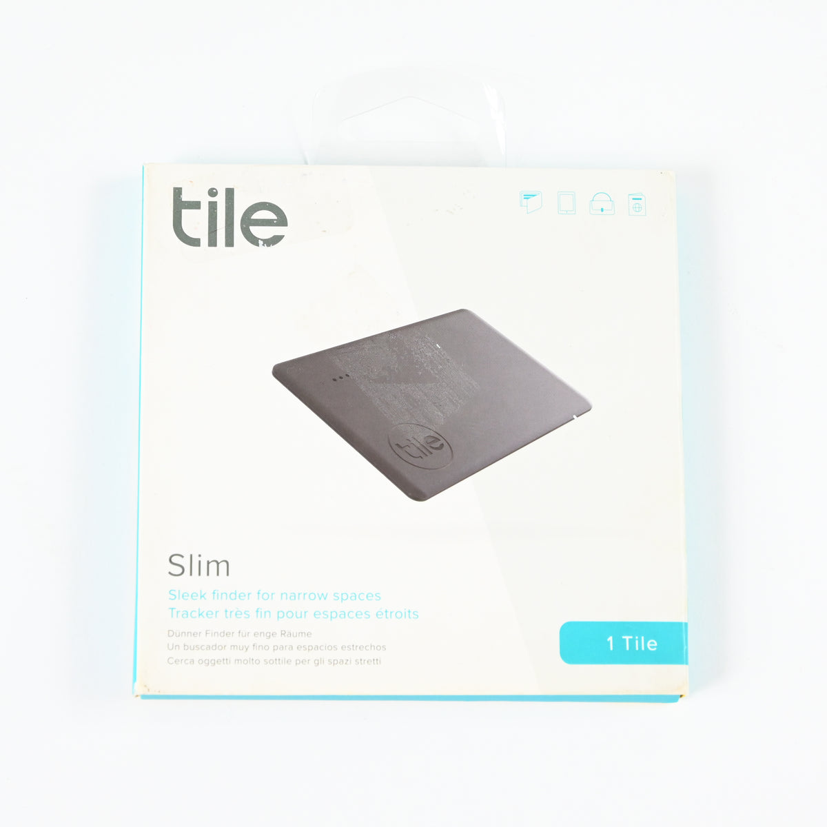 Tile Slim (2020) 1-pack - GPS Tracker - Black