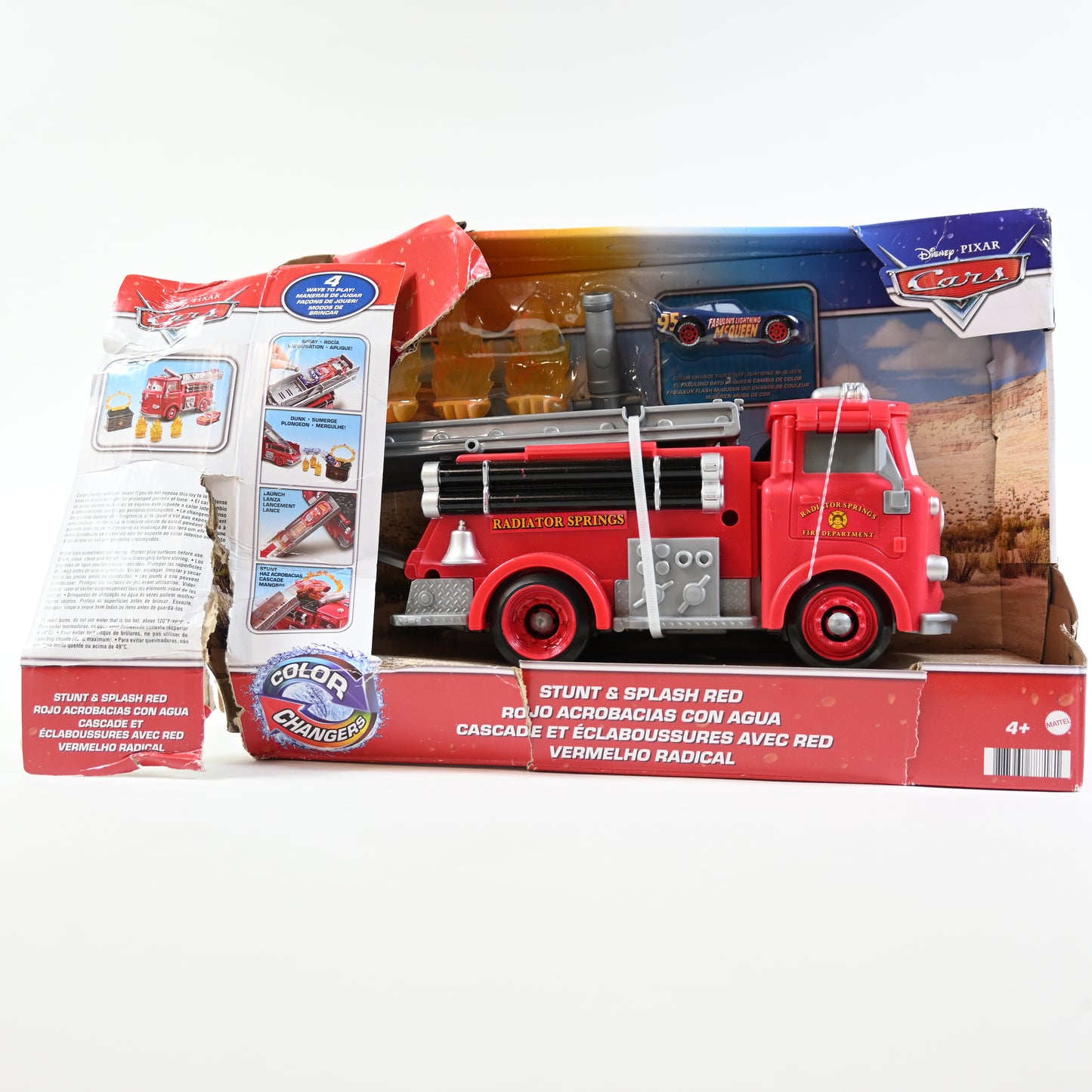 Cars Stunt And Splash Red