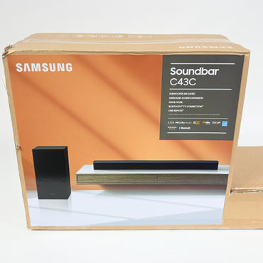 Samsung HW-C43C/ZA 2.1 ch DTS VirtualX Soundbar 270-Watts w Subwoofer - HW-C43C