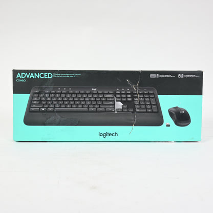 Logitech Advanced MK540 Keyboard & Mouse - Black