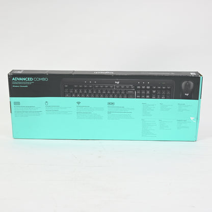 Logitech Advanced MK540 Keyboard & Mouse - Black