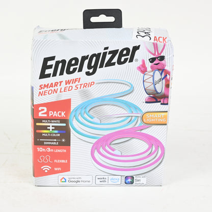 ENERGIZER 10FT NEON RGB LED STRIP 2PK