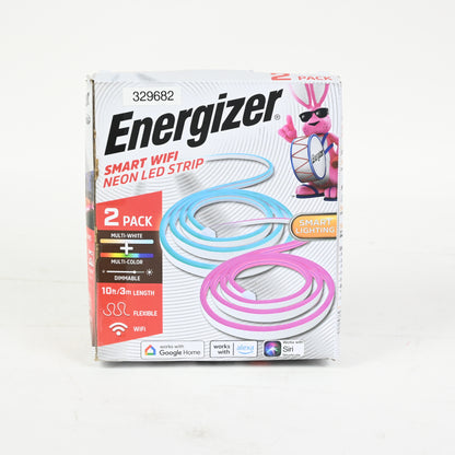 ENERGIZER 10FT NEON RGB LED STRIP 2PK