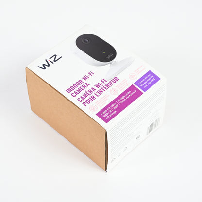 WiZ Indoor Security Camera - 1080p HD Video - Control with App - White