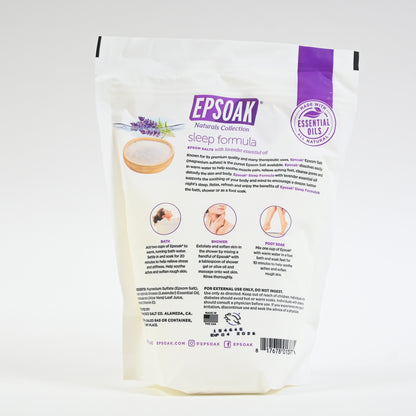 Epsoak Lavender Essentail Oil Sleep Formula 2 Pack