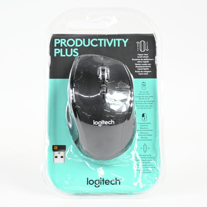 Logitech Productivity Plus Wireless Mouse - Black