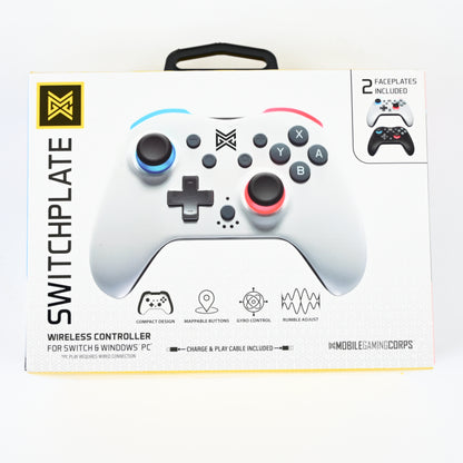 MGC Switchplate Wireless Controller for Nintendo Switch + PC - Two Faceplates