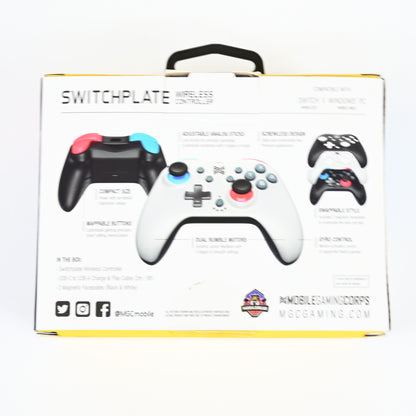 MGC Switchplate Wireless Controller for Nintendo Switch + PC - Two Faceplates