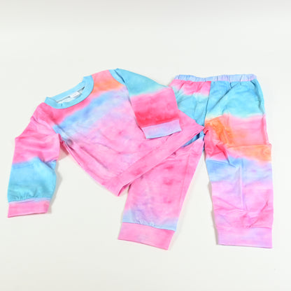 YOUNGER TREE Toddler Fall Outfits Girl Long Sleeve Sweatsuit Top and Pant 3-4Y